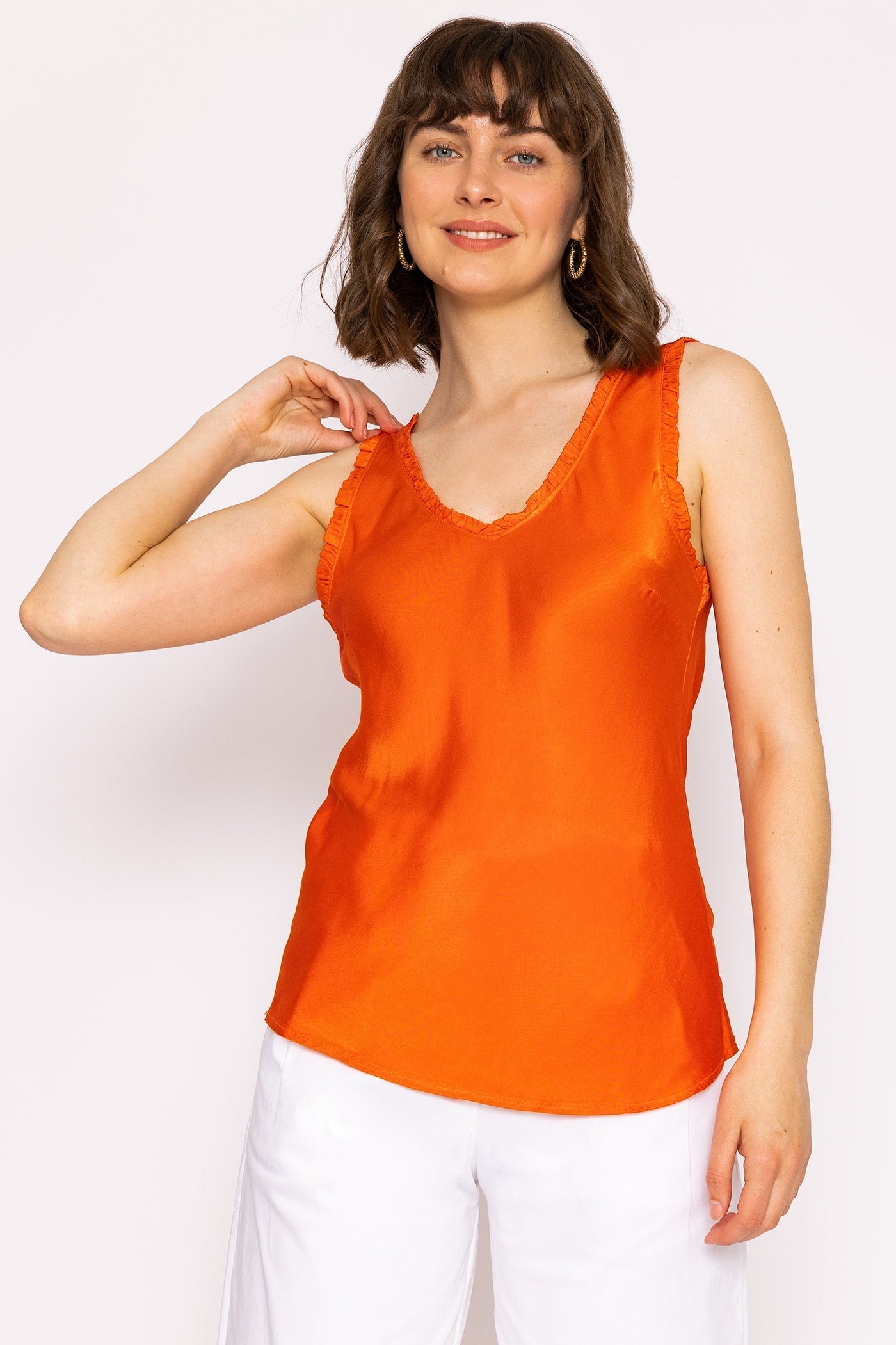 Orange cami sale