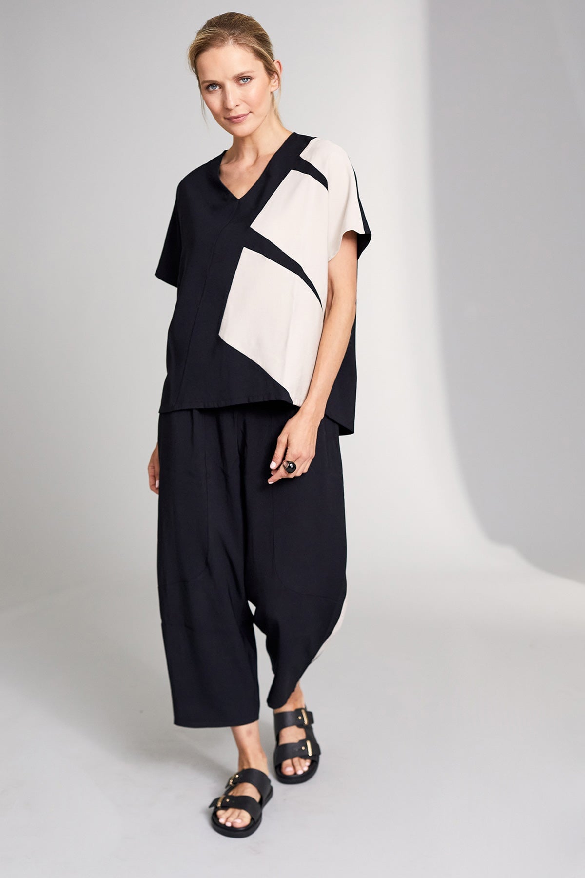 Jaylah Linen Slouch Trousers by Subtitled Online  THE ICONIC  Australia