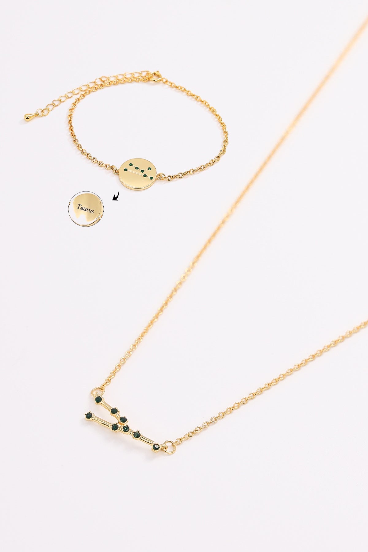 Taurus Necklace / Zodiac Necklace | Linjer Jewelry