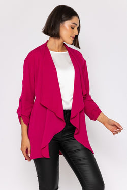 Carraig Donn Twill Chuck On Jacket in Pink