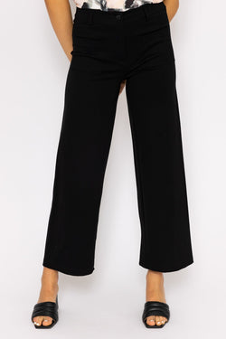 Carraig Donn Wide Leg Trousers in Black