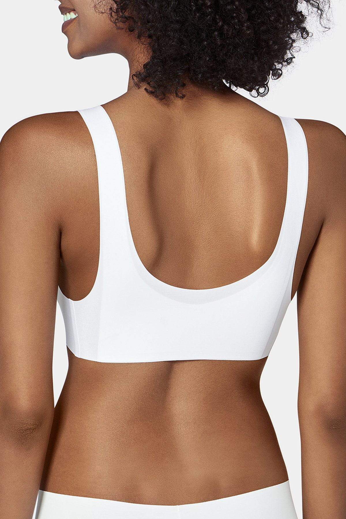 Sloggi zero cheap feel bralette white