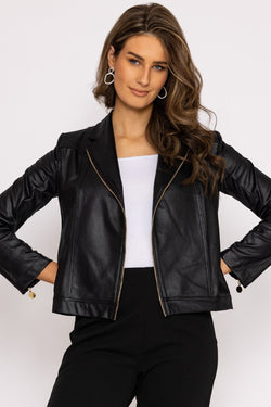 Carraig Donn Zip Jacket in Black